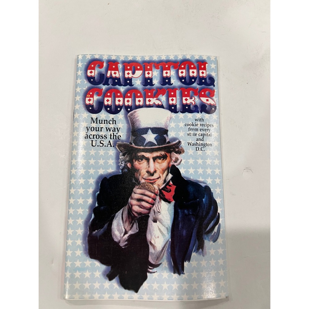 Capitol Cookies Cookbook Fundcraft Publishing Uncle Sam USA State Capital Recipe